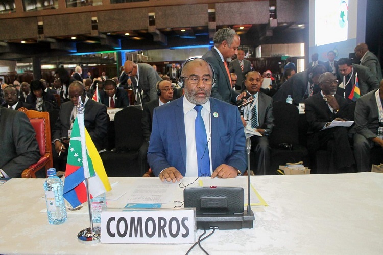 image Azali Assoumani appelle à neutraliser le terrorisme